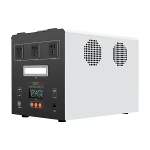LiFePO4 Battery Emergency 1500Watts Portable Power Station 1.5kW 1920Wh Solar Generator for Outdoor Camping RV Emergency Use