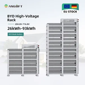 LiFePO4 Battery High Voltage 30kWh 40kWh 50kWh Home Energy Storage DC 200V-1000V Solar Power