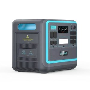 LiFePO4 External Battery Portable Power Station 2400W 2048Wh Capacity Solar & Car Compatible Pure Sine Wave MPPT Jump Starter