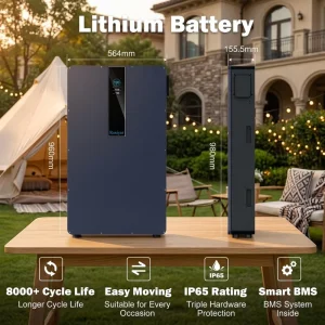 LiFePO4 IP65 Hybrid Grid Solar Energy Storage System with CAN Communication and 10-20kW Output