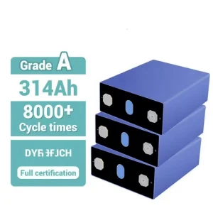 LiFePO4 Liquid Battery Cell 280Ah 8000 Cycle 3.2V High Current Rechargeable Solar Energy Storage Battery 5 Year Warranty