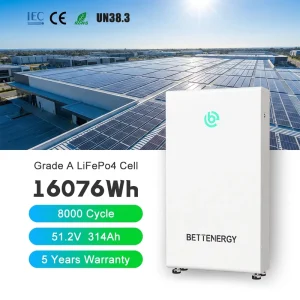 LiFePO4 Lithium Solar Battery 48V 51.2V 300Ah 314Ah Energy Storage System