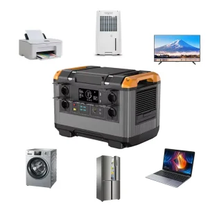 LiFePO4 Mobile Tragbare Powerstation Fast Charge Solar Generator Portable Power Station 2400W