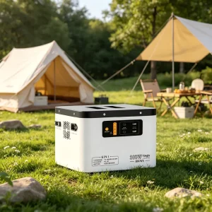 LiFePO4 Portable Power Station 4000+ Cycles 300W UPS Solar Generator for Travel Outage Backup