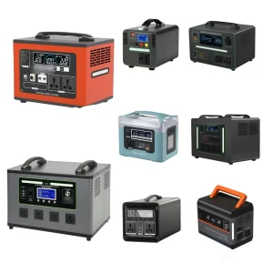 LiFePO4 Portable Solar Power Station 150W-2500W Pure Sine Wave Inverter Jump Starter RV Camping Outdoor Emergency Backup