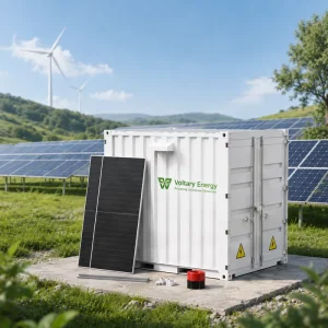 LiFePO4 Solar Battery Energy Storage System 100KWh 215KWh 500KWh 1MWh BESS Container BMS Battery Management System