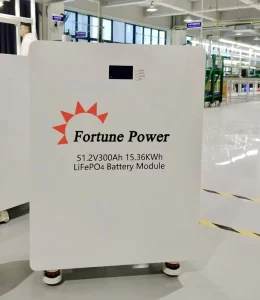 LiFePO4 Solar Leisure Battery System, 51.2V 300Ah, 15-Year Design Life