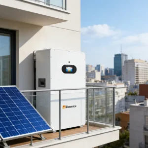 LiFePO4 Split Battery 51.2V 15KWh CAN Hybrid Grid Waterproof BMS 150Ah 10-Year Warranty 8000-Cycle-Life Wall-Mounted Solar Home