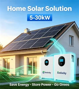太阳能系统 太阳能电池板 带电池和逆变器的太阳能电池板 Lifepo4电池 5KW 10KW 15KW 30KW 50KW 太阳能发电机