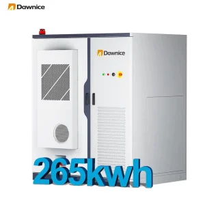 Lifepo4 Battery 100Kw 200Kwh 265kwh Industrial and Commercial Energy Storage Cabinet High Voltage Solar System