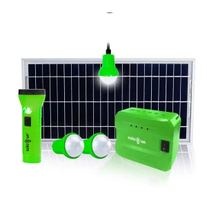 Lighting Global Certified Solar 4-Bulb Home Lighting and Charging System