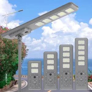 Lighting Manufacturer Solar Street Light with Solar Panel Energy-Saving Waterproof Aluminum LED Solar Street Light