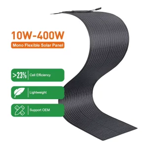 Lightweight 30W 90W 150W Rollable Solar Panels Flexible Thin Film Panel for Pole Light Price