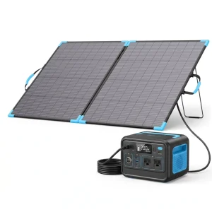 Lightweight Highly Efficient N type 220W Bifacial Solar Panel for Camping RVs and Outdoor Adventures EU Spot Stock