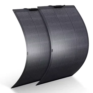 Lightweight Monocrystalline Solar Panels 100W 120W 200W 300W Portable Flexible Panels for Outdoor Use