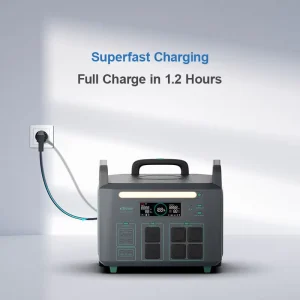 Lithium Battery 3000W 3KW Solar Generator Large Capacity AC DC Emergency Portable Power Station 3600W
