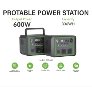 Lithium Battery LiFePO4 300W-2400W 600W Portable Station Solar Panel Generator Home Backup Camping RV Outdoor Pure Sine Wave