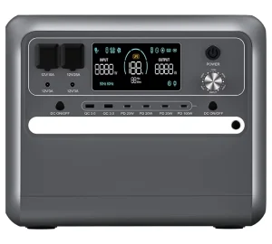 Lithium Ion Batteries 1000W 1500W 2000W 2400W 3000W 1600WH 1800WH 2000WH 2160Wh MPPT LiFePO4 Solar Powered Camping Outdoor V2400