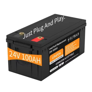 Lithium Ion Solar Battery China Factory Solar Battery 24V Home 100Ah Solar System Battery