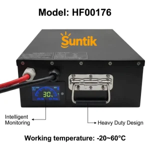 Lithium Iron Phosphate IP65 Stackable Golf Cart Electric Forklift Battery Storage System 0-5kWh 6000 Cycles 10-Year