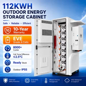 Lithium Lifepo4 Battery 100kWh Energy Storage System