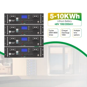 Lithium Solar Battery 200Ah 100Ah 5Kw 10Kw
