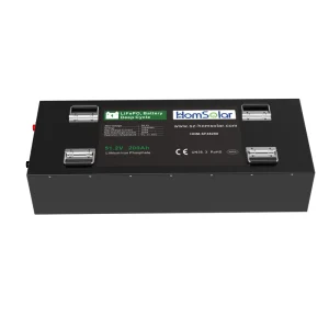 Lithium Solar Deep Cycle Battery 51.2V Lifepo4 Stackable off Grid Home Energy Storage System for UPS Backup