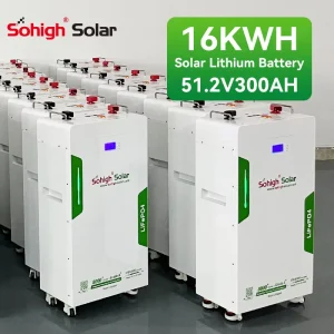 Lithium Solar Lifepo4 Battery Different Wattages Factory 3kwh 5kwh 10kwh 15kwh 16kwh Solar Energy Storage Battery