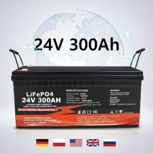 Lithium Solar Storage Battery, 12V 24V 48V, 100Ah 200Ah 300Ah 400Ah 500Ah, LiFePO4 Cathode Material