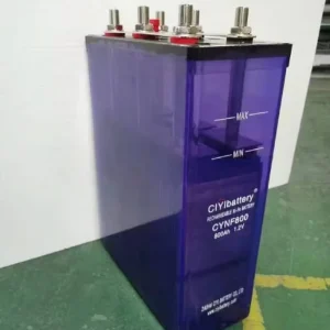 Long Life Nickel Iron NI-FE Solar Battery 1.2V 800Ah for Solar Power