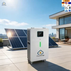 Long Lifespan LiFePO4 51.2V Stackable Hybrid Split Battery CAN All-In-One 10-year Power 5-20kWh Home Appliances