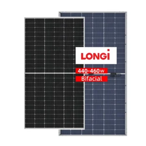 Longi Hi Mo 4 LR4 72HBD Bifacial Solar Panels 440-460W 144 Cells with PERC and Half Cell Technology