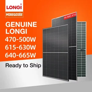 Longi Solar HiMO 7 Bifacial Dual-Glass PV 620W 650W 655W 660W Solar Panels Europe Photovoltaic Module In Stock Authorized Dealer