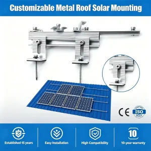Low MOQ L Feet Solar Bracket Complete Solar Mounting System Accessories L Shape Solar Foot Bracket
