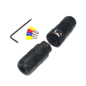 M20 DC Lighting System Tool Unlock Panel Mount Cable Connector 2pin 4pin IP68 Waterproof Wire Connector