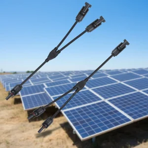 MC 1000V 30A Y型分支防水太阳能电缆连接器 PV 连接器 太阳能分支连接器 太阳能电缆 接线器