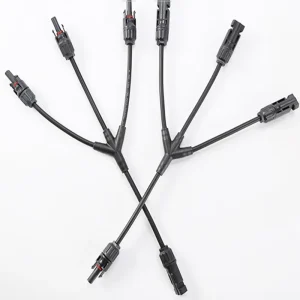 MC-4 Y Type Solar Connector 3 to 1 Branch Cable 1000V 1500V DC