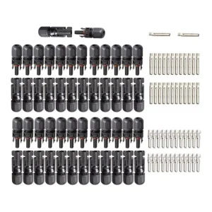 MC 光伏连接器 太阳能电池板光伏连接电缆连接器 防水适配器 PPO 材料