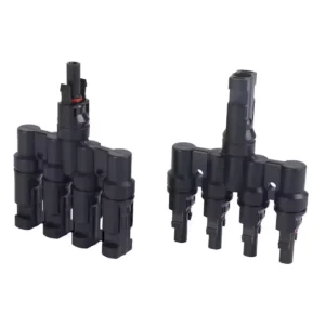 MCX Female Solar Connector 1000V T5 Waterproof IP67 Solar Panel Connector DC PV Plug Socket for PV Power Cable