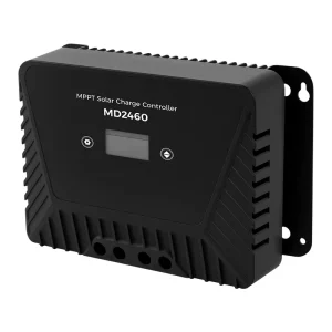 MD2460 MPPT Solar Charge Controller for RV, Caravan, and Marine Use with FLD/GEL/SEL/Lithium Battery Support 12V/24V 60A