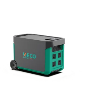 MECO 3.6kWh Portable Home Energy Storage System 2200W Solar Generator with 8000 Cycle Life for Home Backup Power