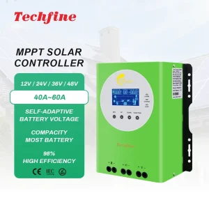 ML-60 60A MPPT Solar Hybrid Charge Controller with Adaptive Voltage (12V/24V/36V/48V) 98% Efficiency