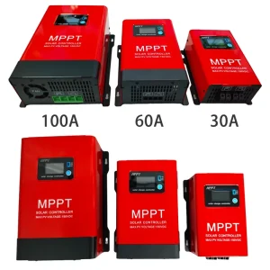 MPPT 30A 60A 100A Solar Charge Controller MAX 150V PV Input Off-Grid System 12V 24V 48V With LCD Display For Solar System