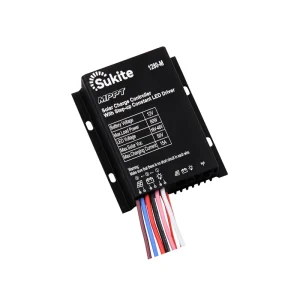 MPPT Boost 1280 12V 80W 15A Solar Charge Controller for Street Light with Sensor