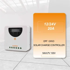 MPPT Solar Charge Controller 12V 24V 20A High Efficiency Solar System