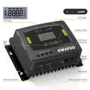 MPPT Solar Charge Controller 12V 24V 48V 20A 30A 35A 40A 50A 60A