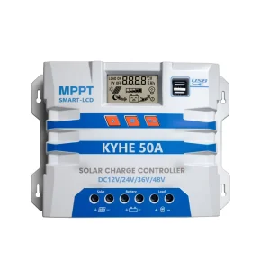 MPPT Solar Charge Controller 30A-100A Adjustable Voltage Digital Display Auto Input for Home Station Lighting