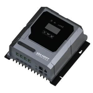 MPPT Solar Charge Controller 60A 12V 24V Voltage Stabilizing with Solar Panel Charging