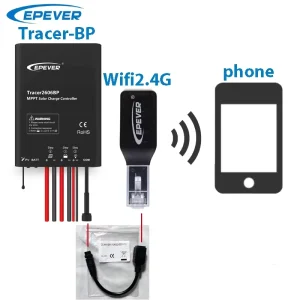 MPPT Solar Charger Controller 10A 15A 20A 30A with WIFI 2.4G Cloud Function Tracer2606BP Tracer2610BP 3906BP 3910BP 5206BP