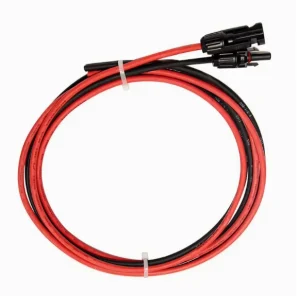Male Female Connector Solar Extension Cable Durable Outdoor PV Connection Wire